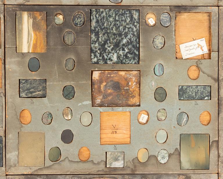 Stensamling, ca 263 delar, omkring år 1800.