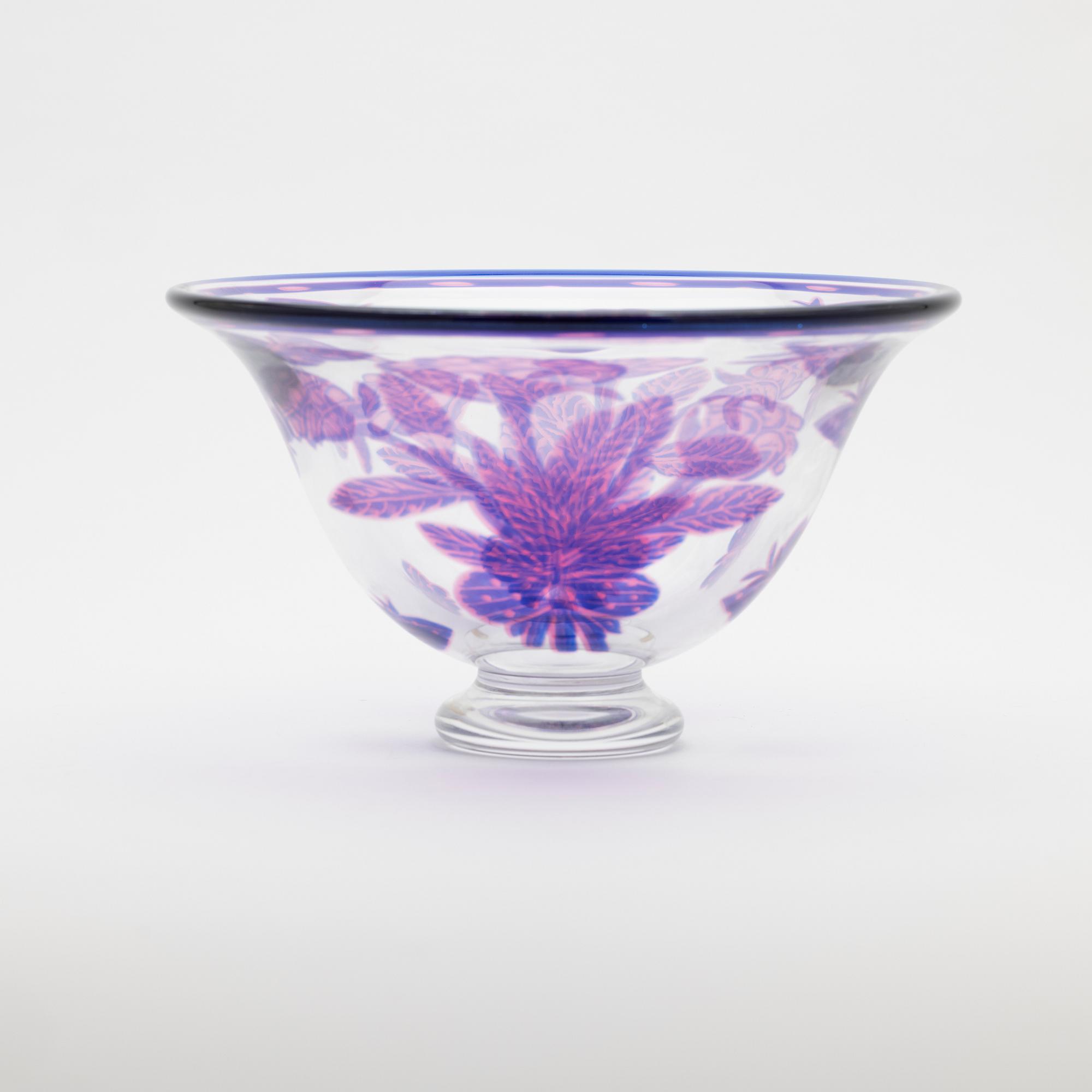 Wilke Adolfsson, a graal glass vase, 1989.