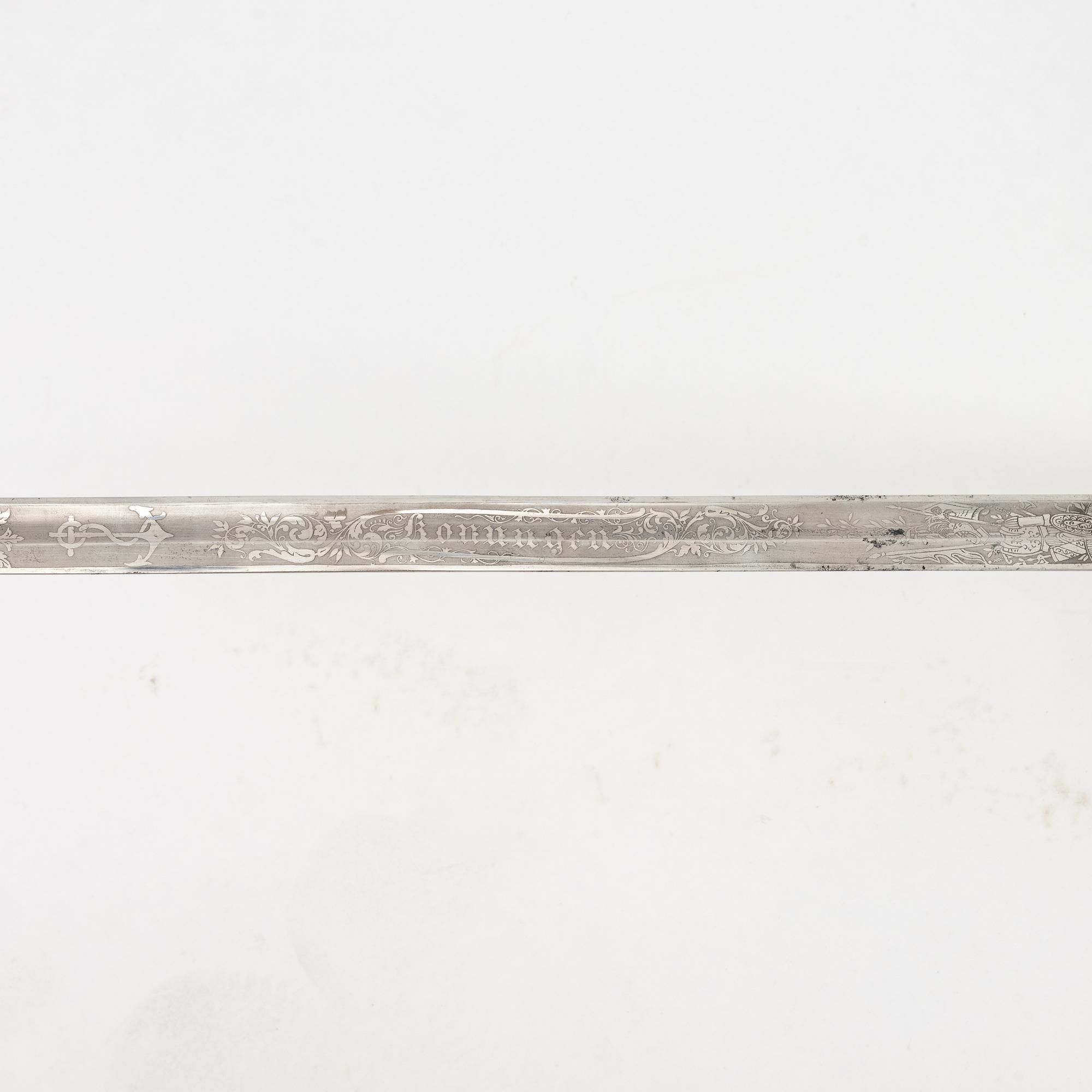 Sabel, svensk, m/1878-1915 för sjöofficer.