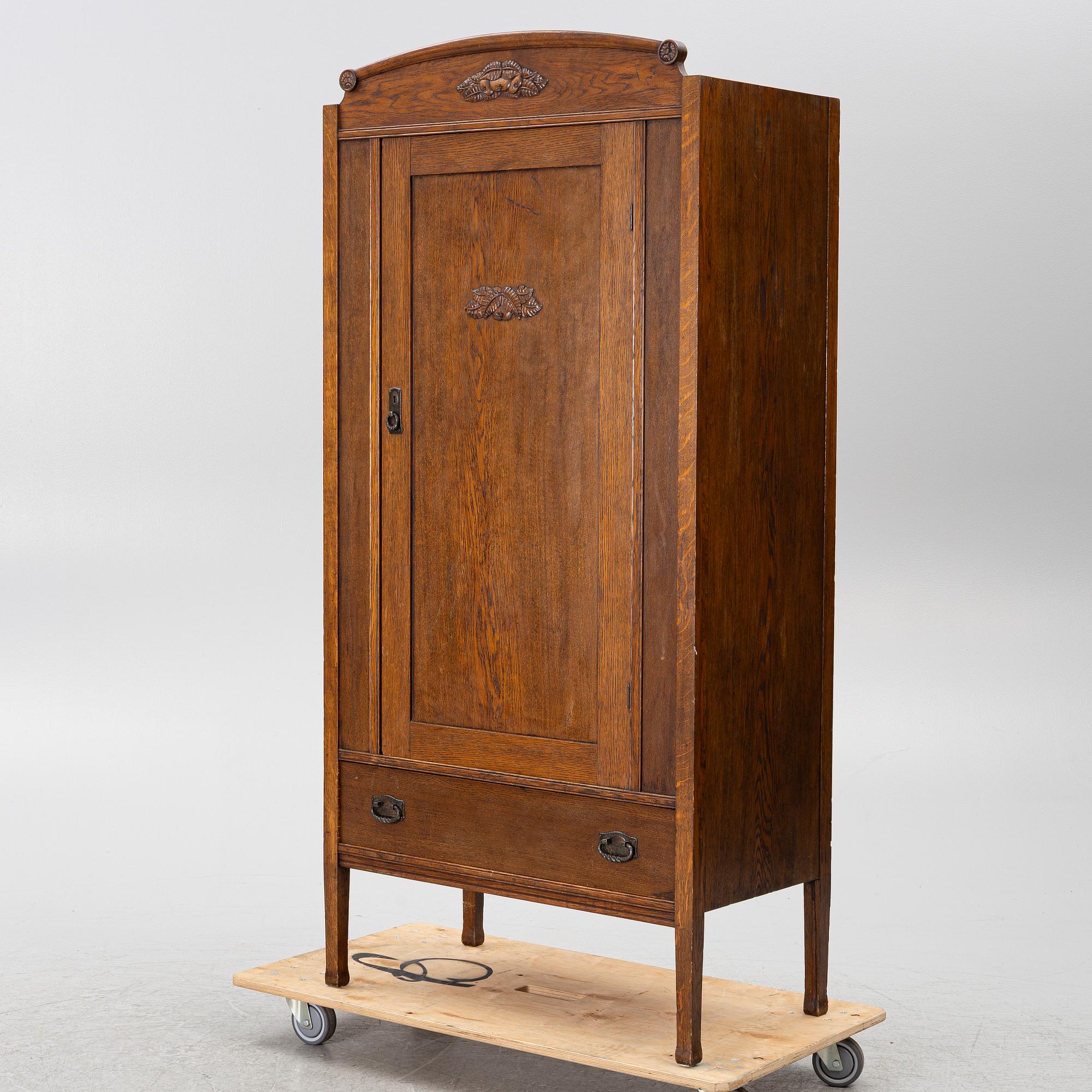Wardrobe, early 20th century,