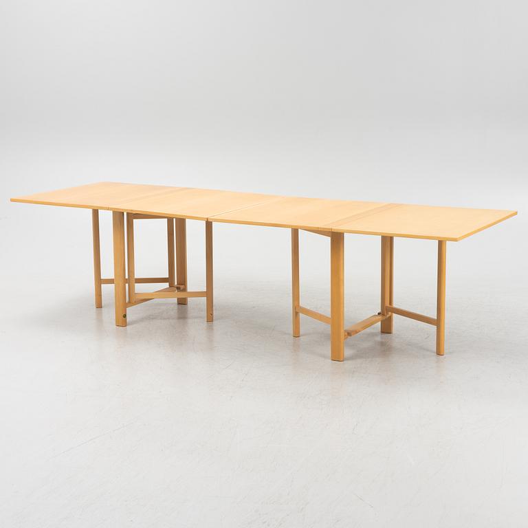 Bruno Mathsson, a 'Maria Flap' gate-leg table, Mathsson International, Värnamo.