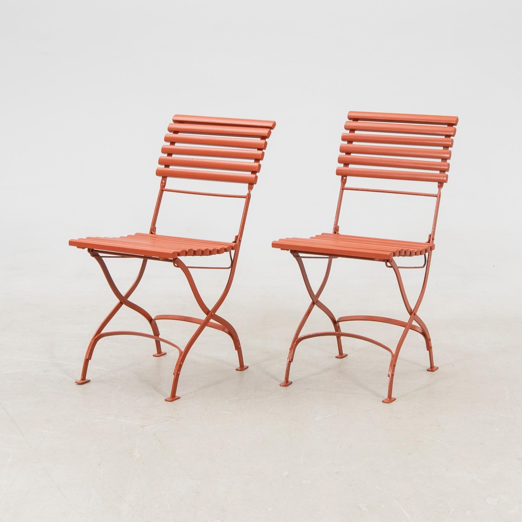 Garden chairs 1 pair, "Park", Hope contemporary.