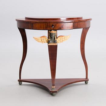 A RUSSIAN CONSOLE TABLE, empire, time of Alexander I, early 19th century.