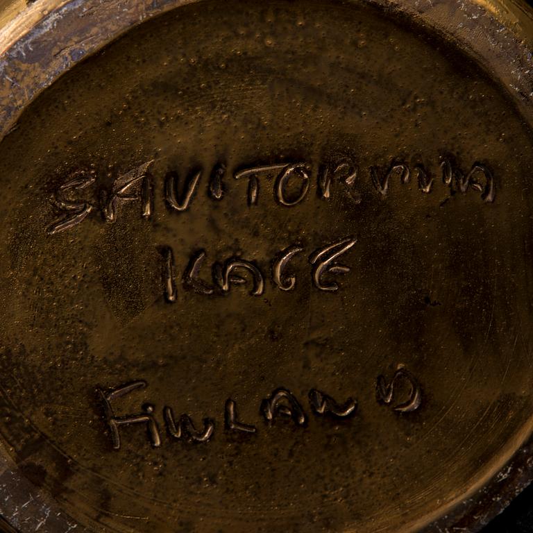 LATTIAVALAISINPARI, Savitorppa, Kauko Forsvik, signeerattu "KAGE", Finland.