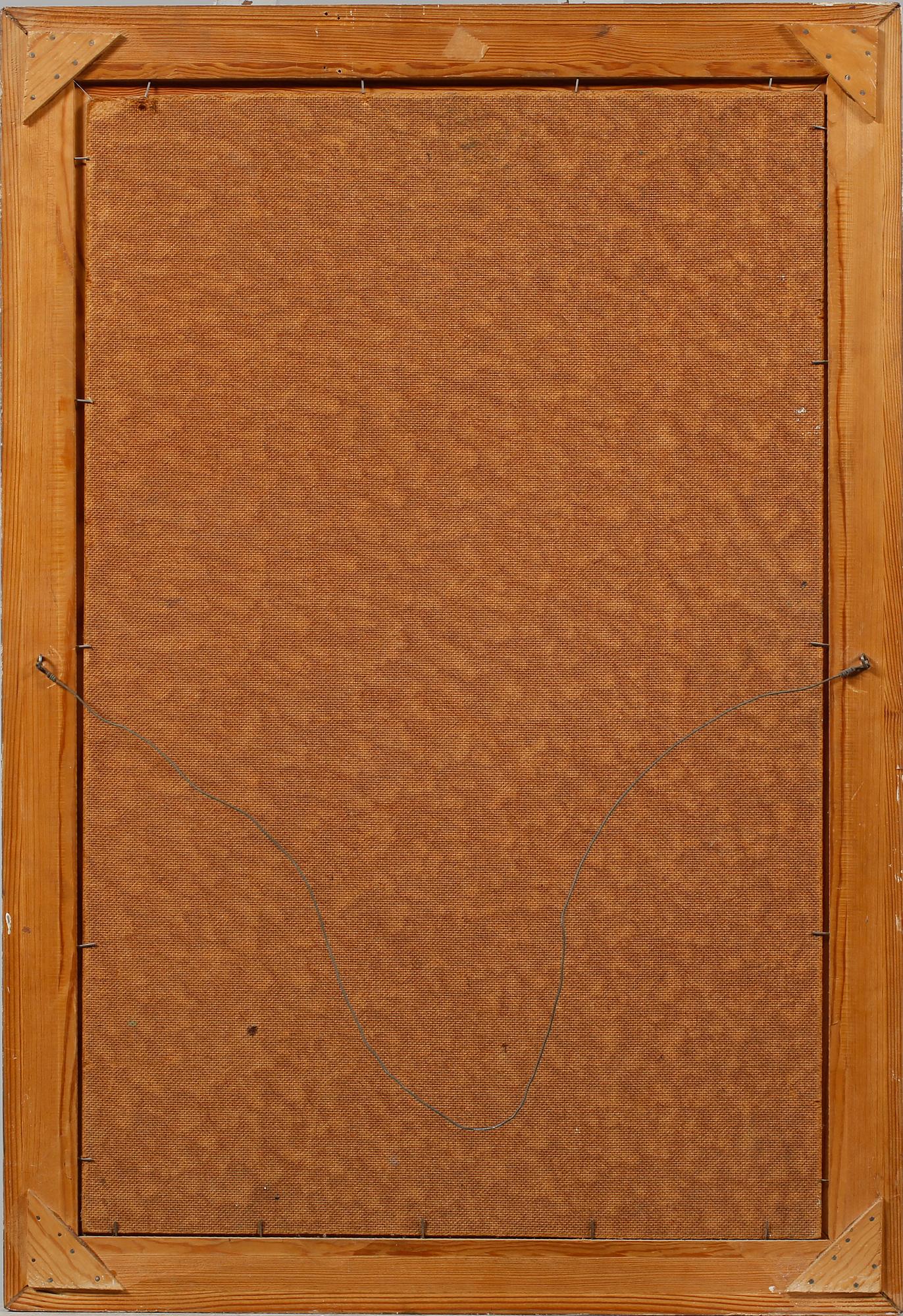 ARNE BARK, olja på pannå, signerad och daterad 1947.m.