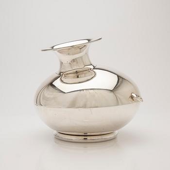 Decanter, sterling silver, Mexico.