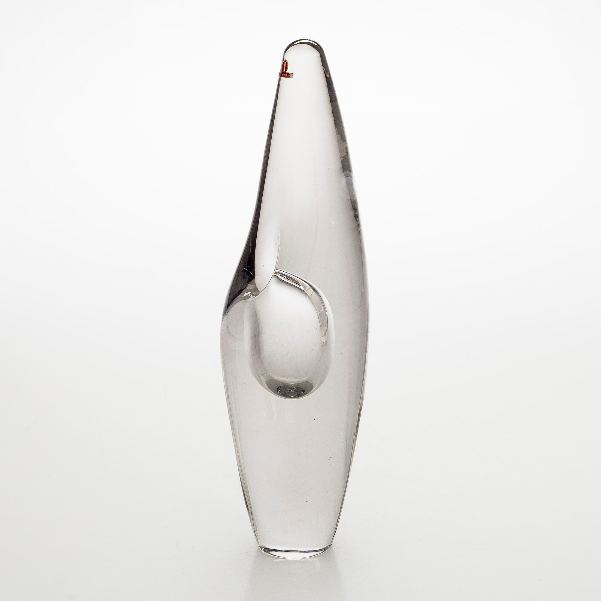 Timo Sarpaneva, skulptur, "Orkidé", signerad Timo Sarpaneva 3568.