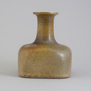 A Stig Lindberg stoneware vase from Gustavsberg Studio, signed.