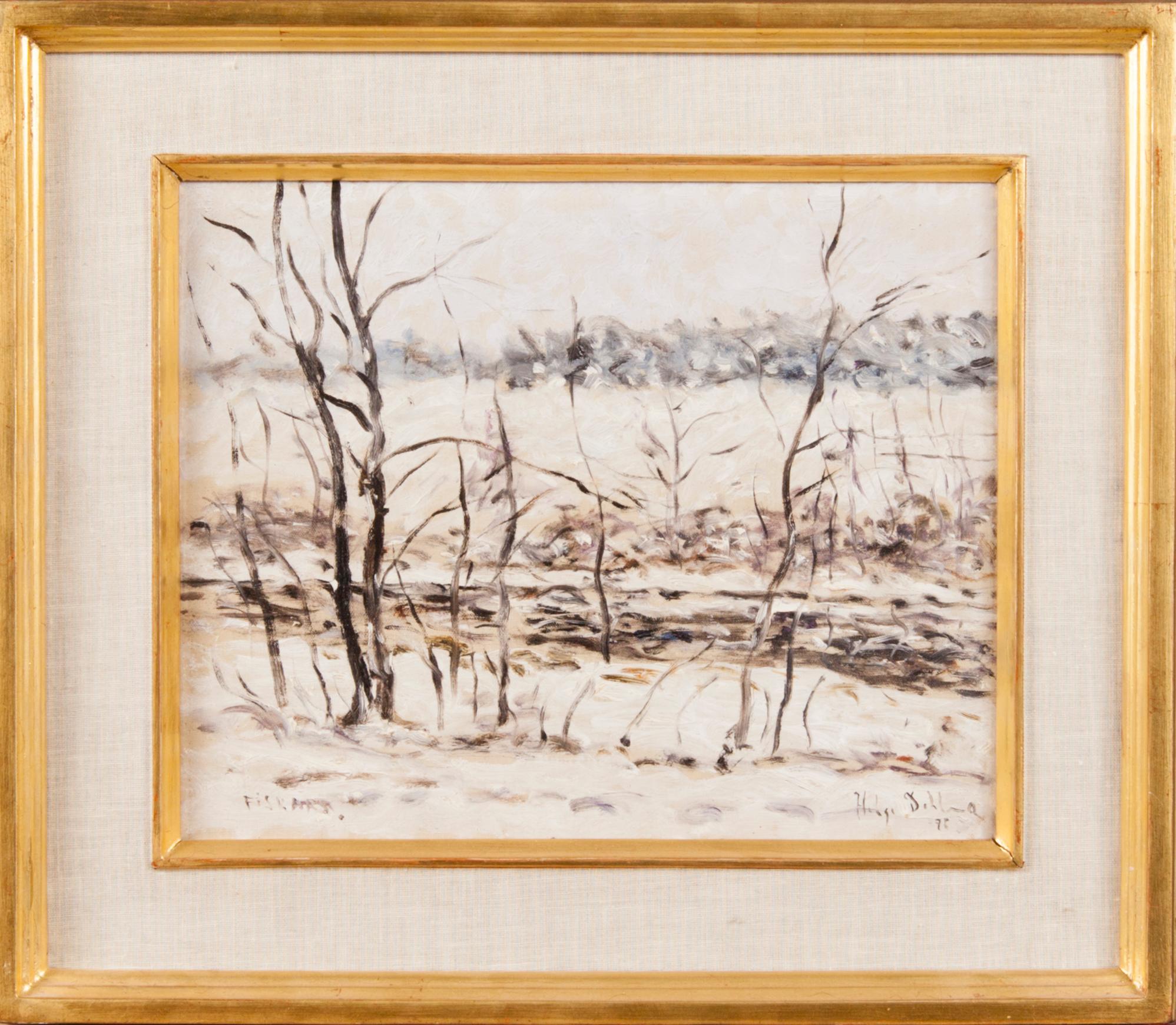 HELGE DAHLMAN, oil on panel, signed and dated -78.