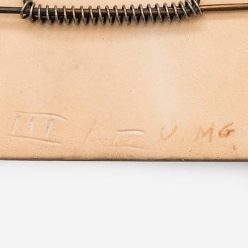 Rut Bryk, relief, stoneware, signed BRYK.