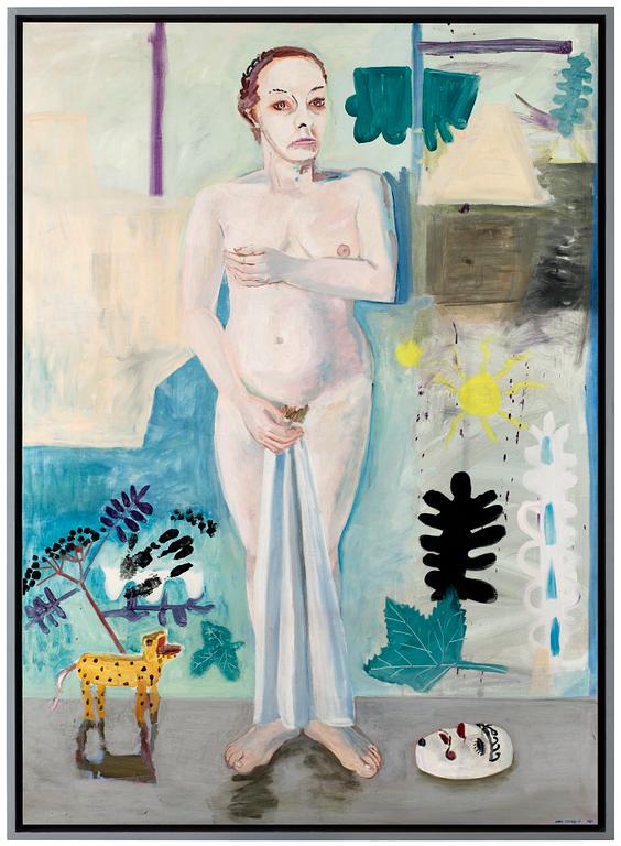 Lena Cronqvist, "Målaren och hennes modell III, Matisse".