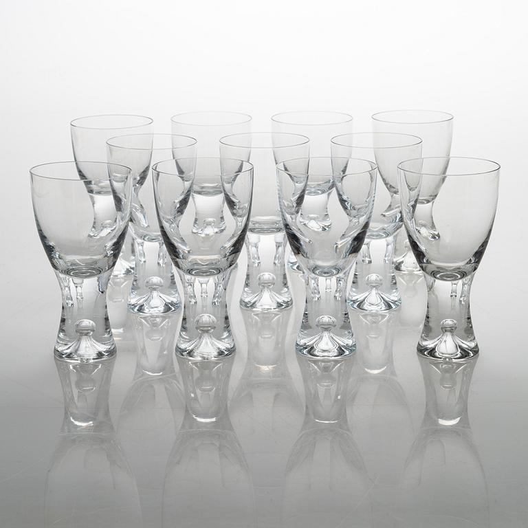 Tapio Wirkkala, A 50-piece set of 'Tapio' glassware for Iittala, Finland, model 2101.