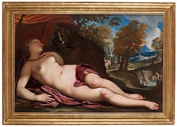 362C. Antonio Bellucci, Arcaian landscape with Diana.