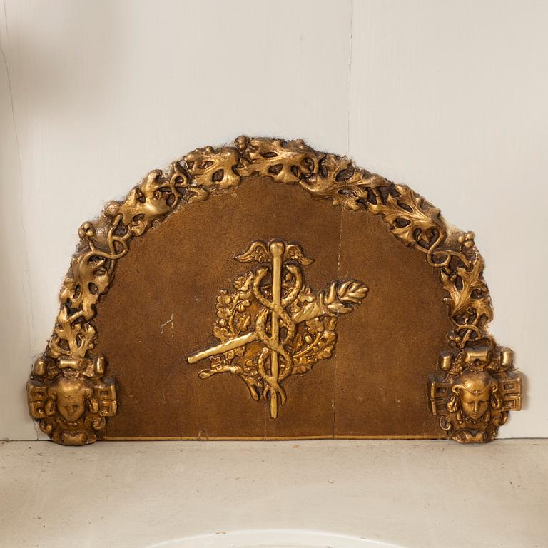 Console table, Empire, first half of the 19th century.