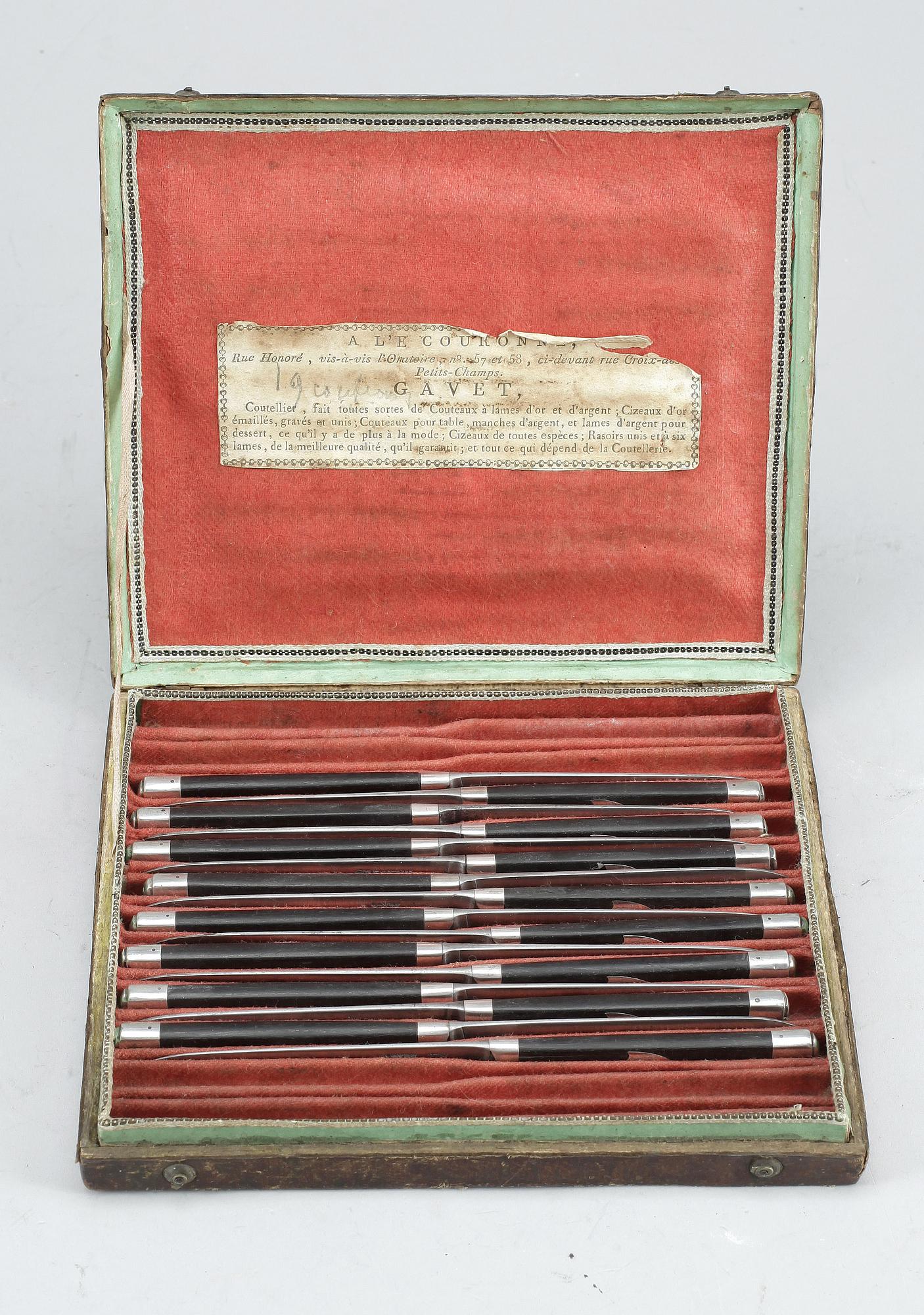 KNIVSCHATULL, empire, Frankrike, 1800-talets mitt.