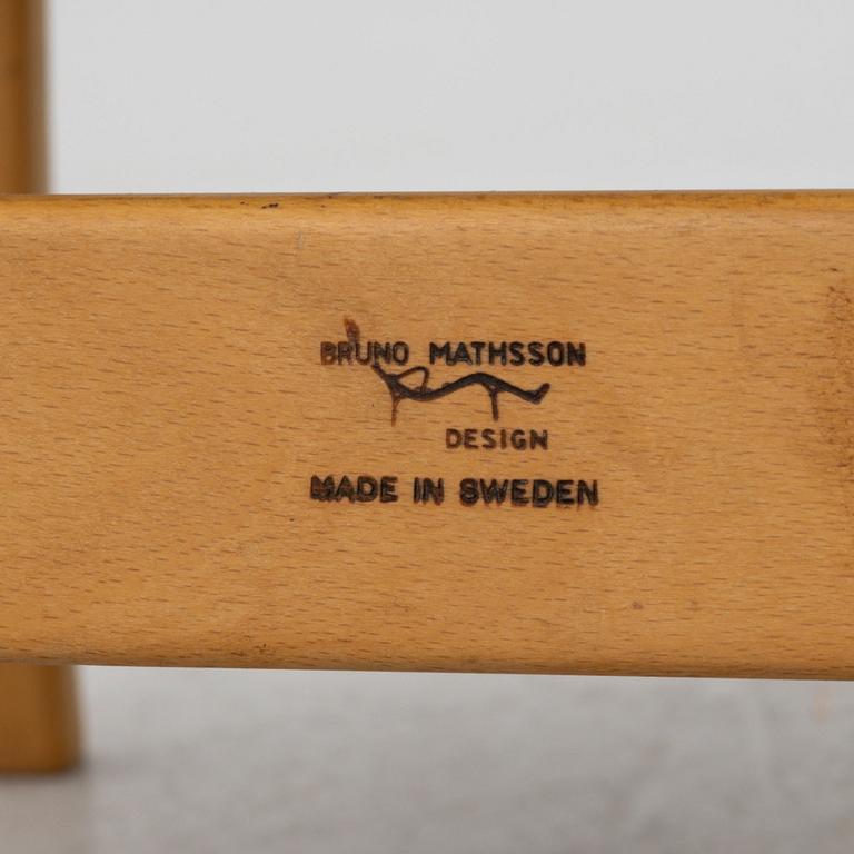 Bruno Mathsson, an 'Eva' armchair, Firma Karl Mathsson, Värnamo, 1962.