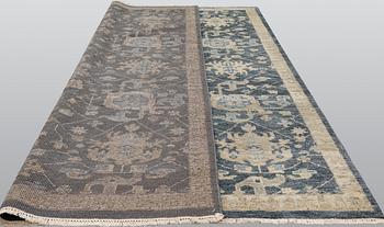 A oriental carpet, ca 373 x 269 cm.