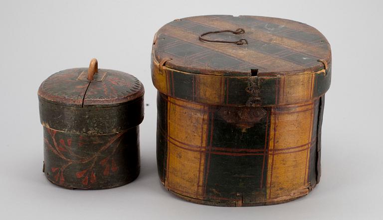SVEPASKAR, 2 st, Finland 1800-tal.