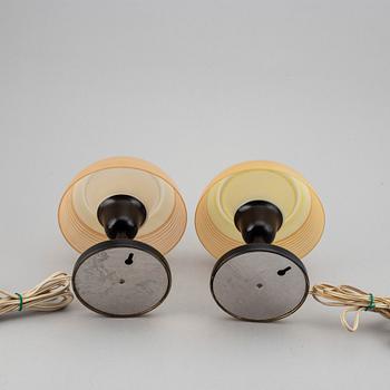 A pair of 1930s-40s table lamps.
