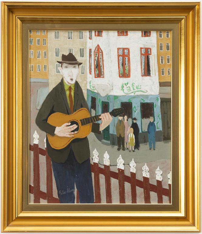 Pelle Åberg, Street Musician.