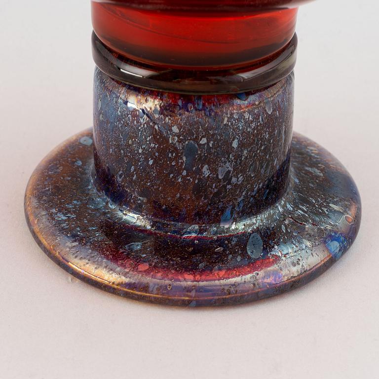 Kaj Franck, a glass goblet,  Nuutajärvi Notsjö, not signed.