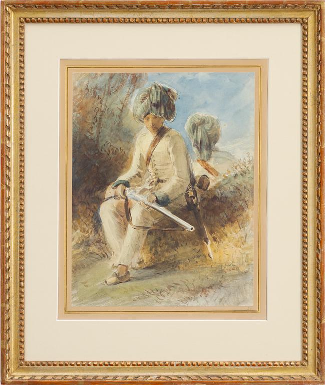 Egron Lundgren, Indian military.