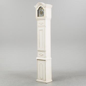 A first half of the 19th Century painted longcase clock.