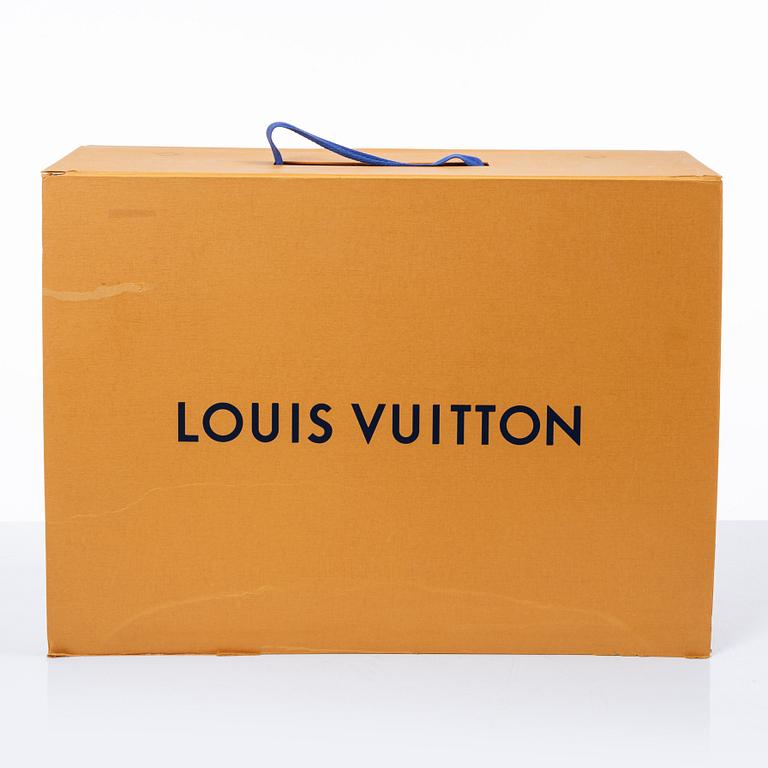 Louis Vuitton, weekendbag, "Keepall Bandouliere 50 Prism", Défilé Homme, 2019.