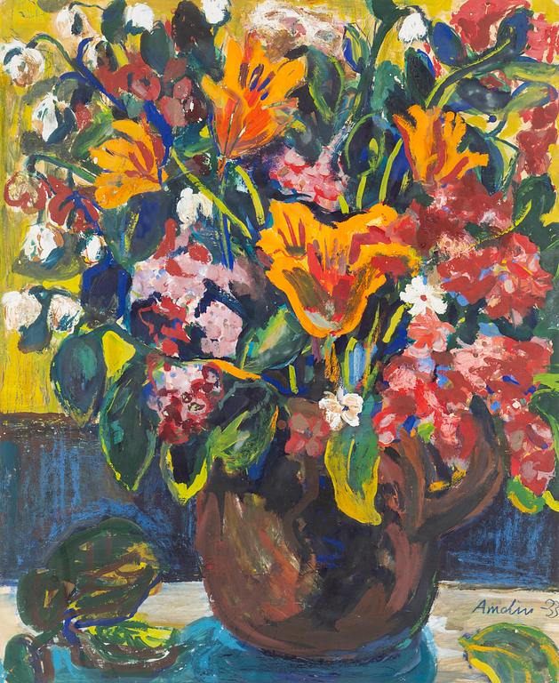 Albin Amelin, Floral Still Life.