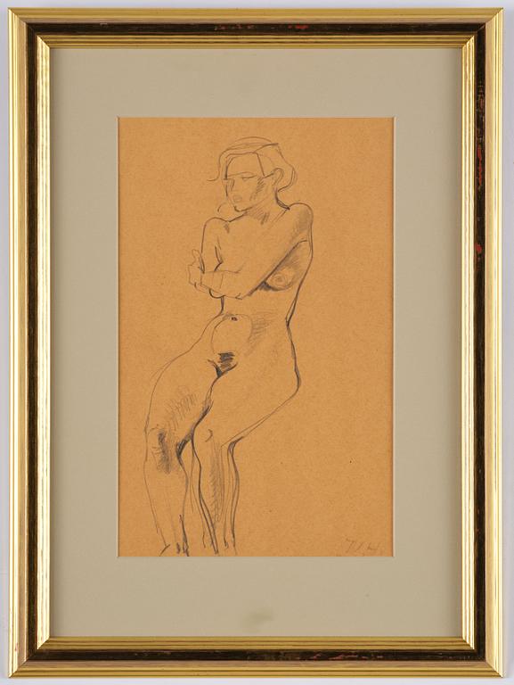 Tora Vega Holmström, Nude Study.