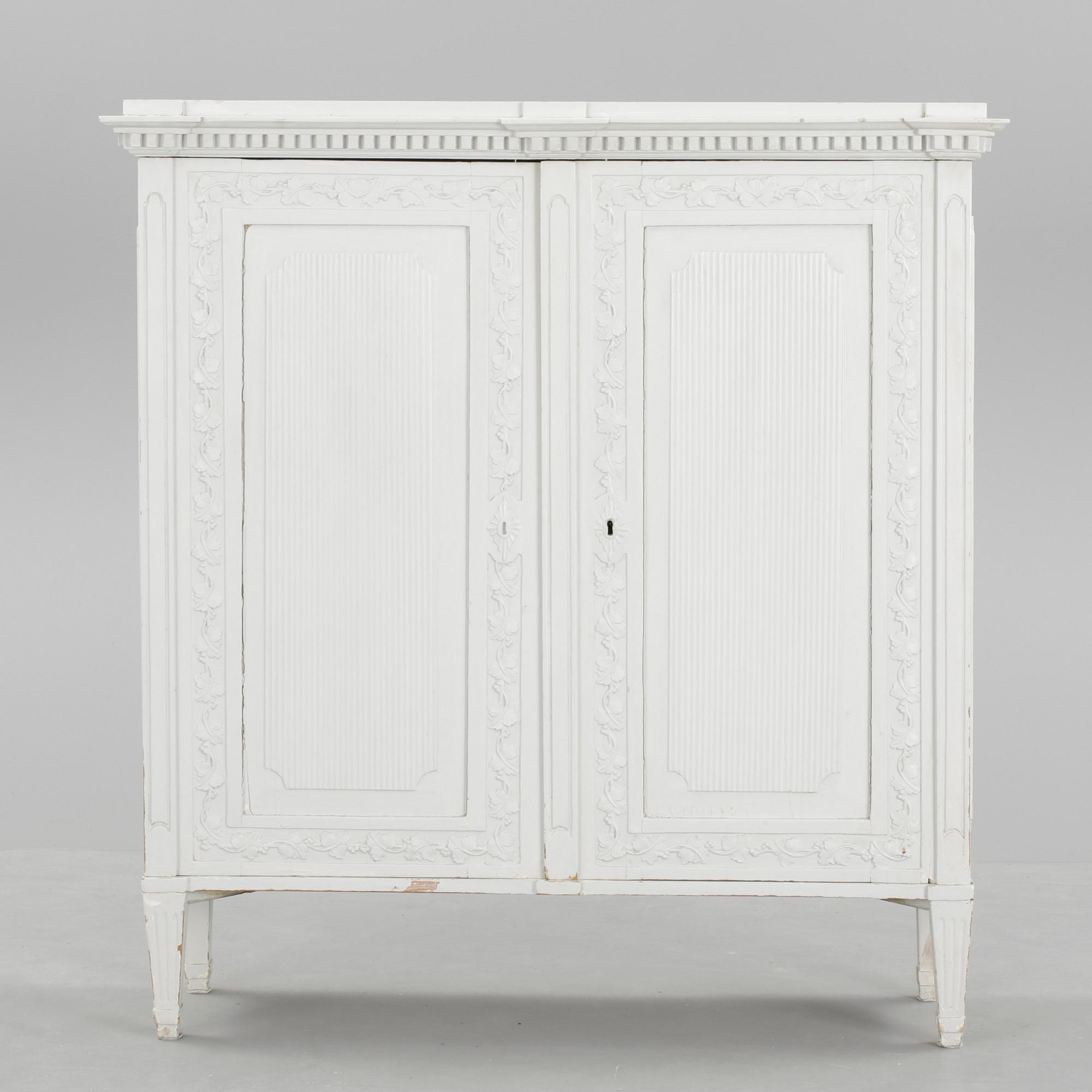 SKÅP, sengustavianskt, 1800-tal.