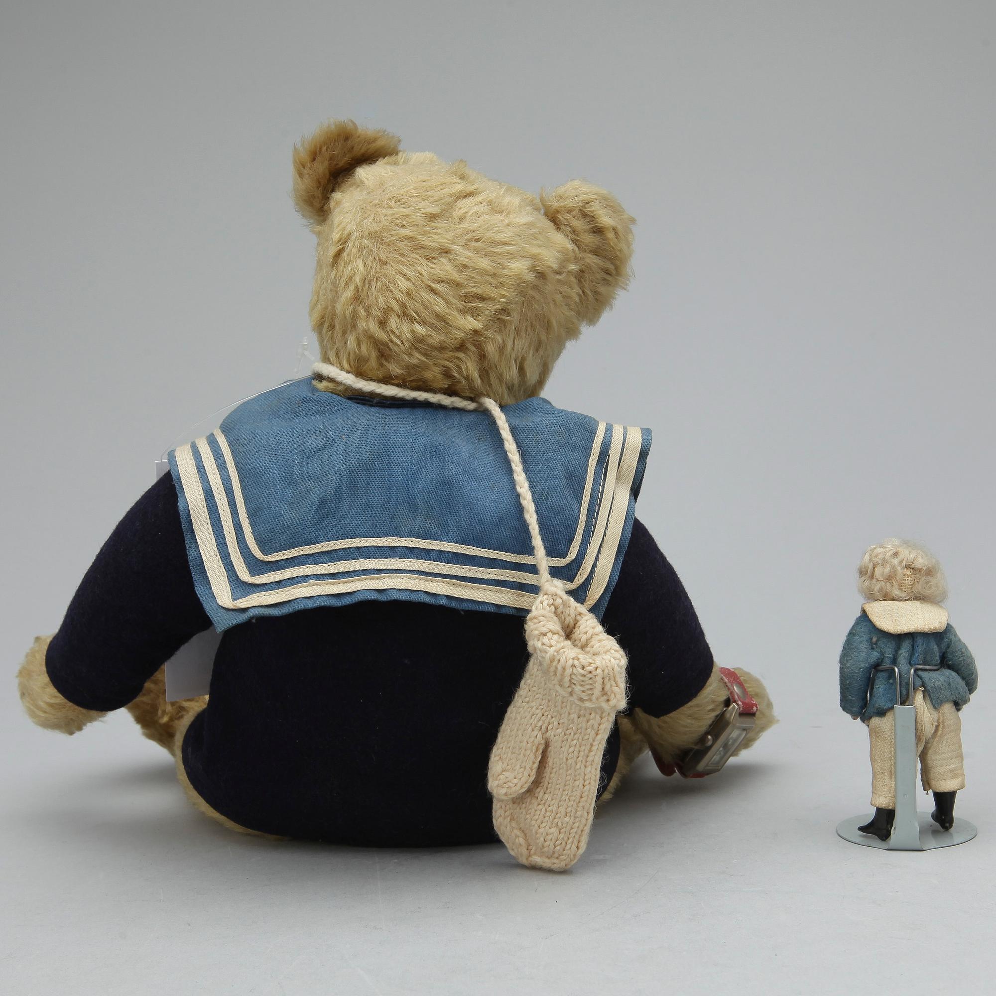 NALLE, Steiff, Tyskland, 1910-20-tal.