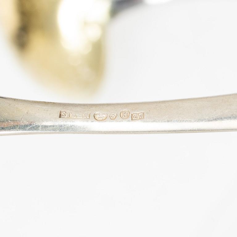 An 18 piece silver cutlery service, including Stehn M B, Halmstad 1926.
