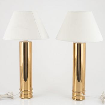 Table lamps, a pair, model B010, Bergboms.