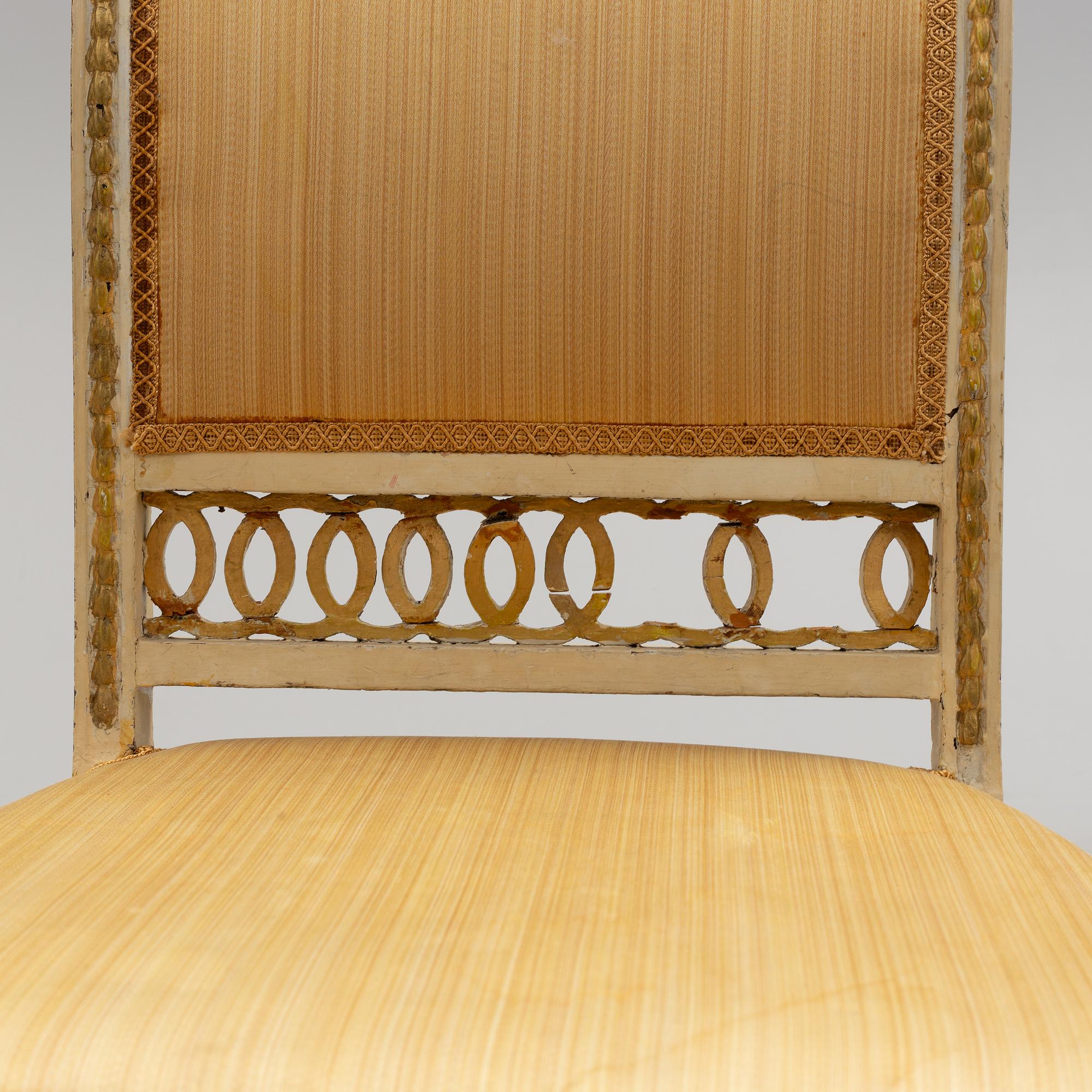 STOLAR, ett par, sengustavianska.