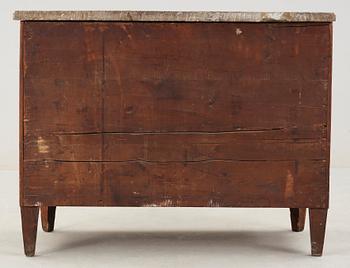 BYRÅ, av Nils Petter Stenström (mästare i Stockholm 1781-1790), ej signerad. Gustaviansk.