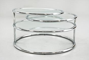 SOFFBORD, Mobilmetal, Italien, 1980/1990-tal, etikettmärkt.