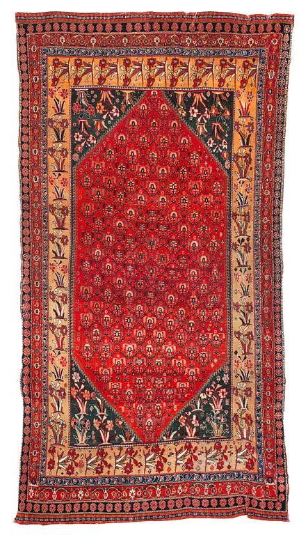 ANTIK KASHGAI. 267,5 x 146 cm.