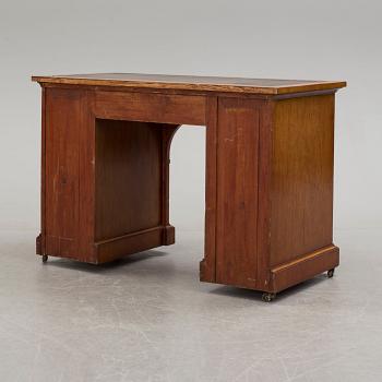 A mid 19th century mahognay writing desk.