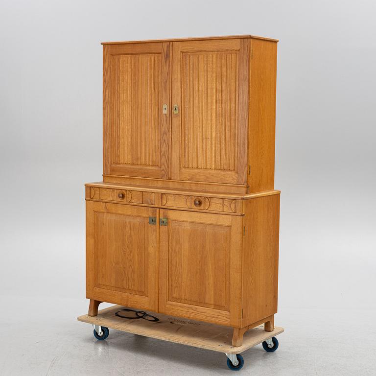 Carl Malmsten, cabinet, "Calmare Nyckel", Åfors Furniture Factory, second half of the 20th century.