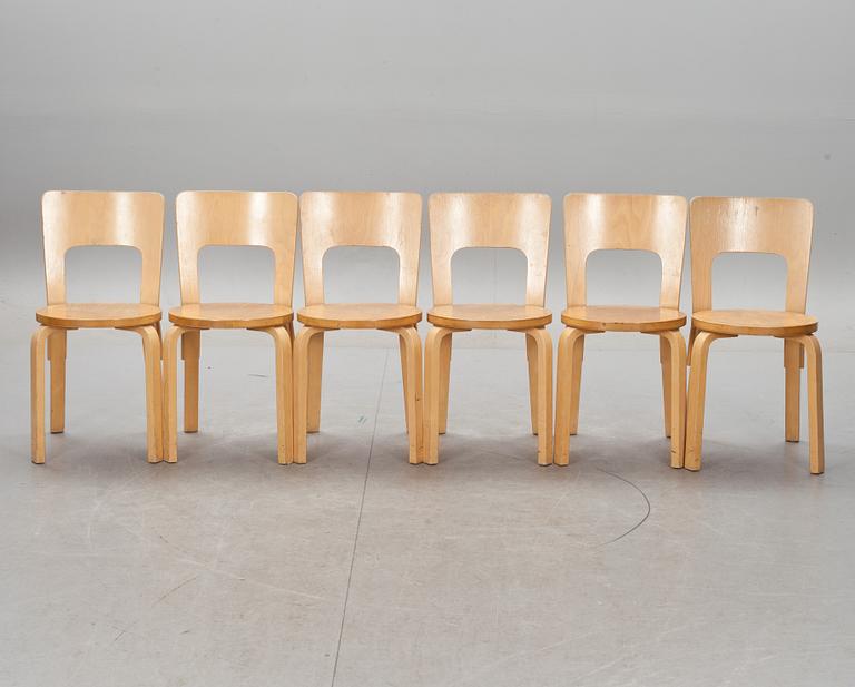 STOLAR, 6 st, "66", Alvar Aalto, 1900-talets andra hälft.