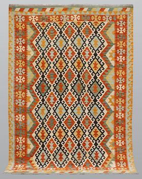 A rug, Kilim, ca 250 x 182 cm.