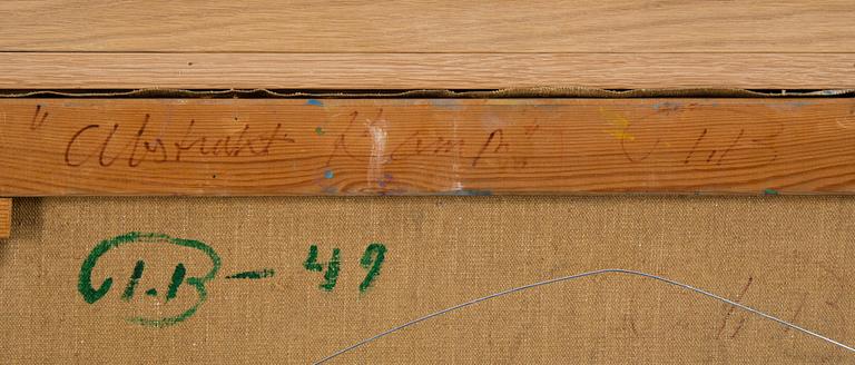 JOHN IVAR BERG, oil on canvas, signed and dated -49.