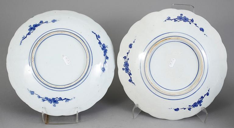 PARTI JAPAN, 4 st, porslin, 1900-talets första hälft.