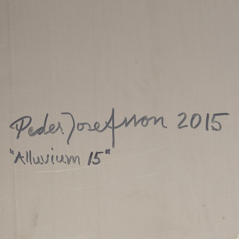 PEDER JOSEFSSON, olja på aluminium, signerad och daterad 2015 a tergo.