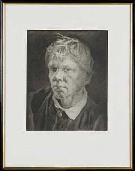 Akseli Gallen-Kallela, "Rokonarpinen savolaispoika".