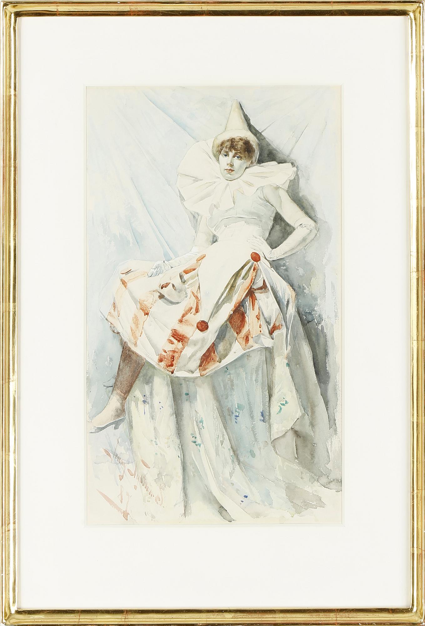 JENNY NYSTRÖM, akvarell, signerad och daterad -87.