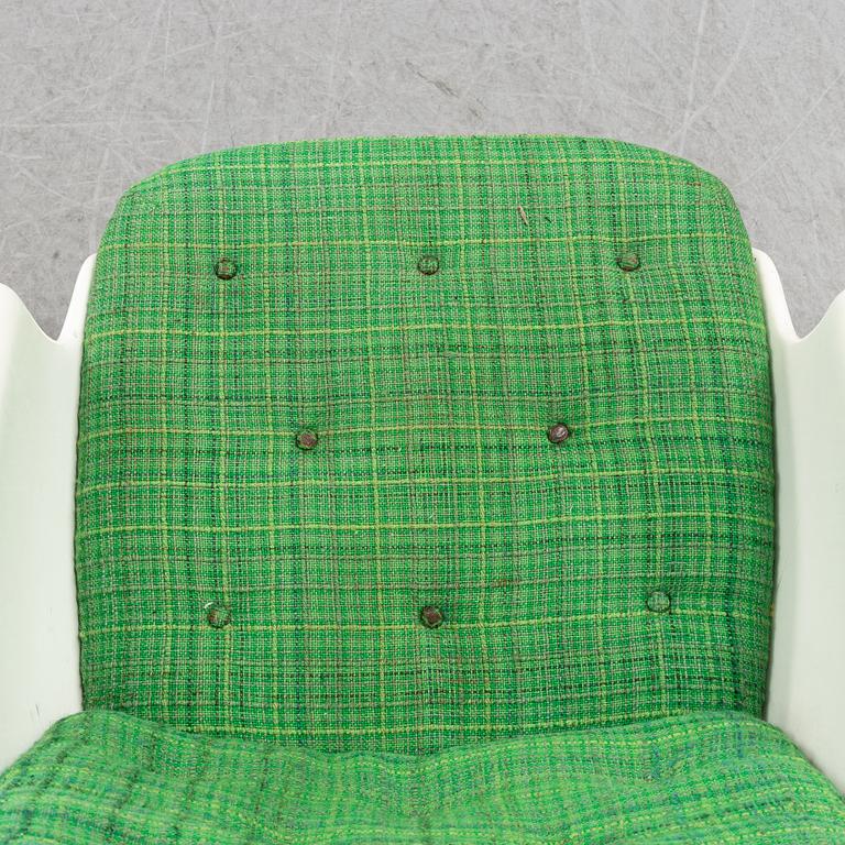 A 'Tellus' easy chair by Alf Svensson and Yngvar Sandström, Göte-Möbler, Nässjö AB, 1970's.