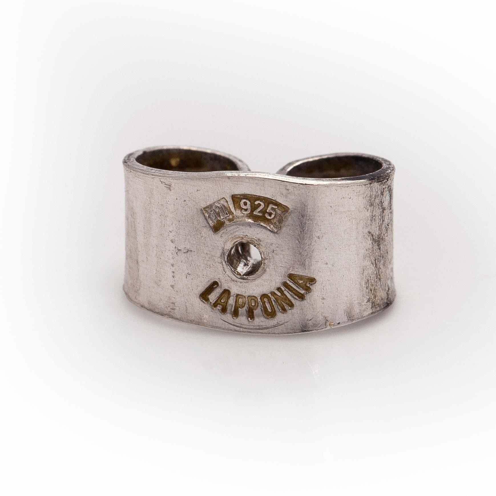 Björn Weckström, bracelet, brooch, earrings, pins, silver, Lapponia 2006.