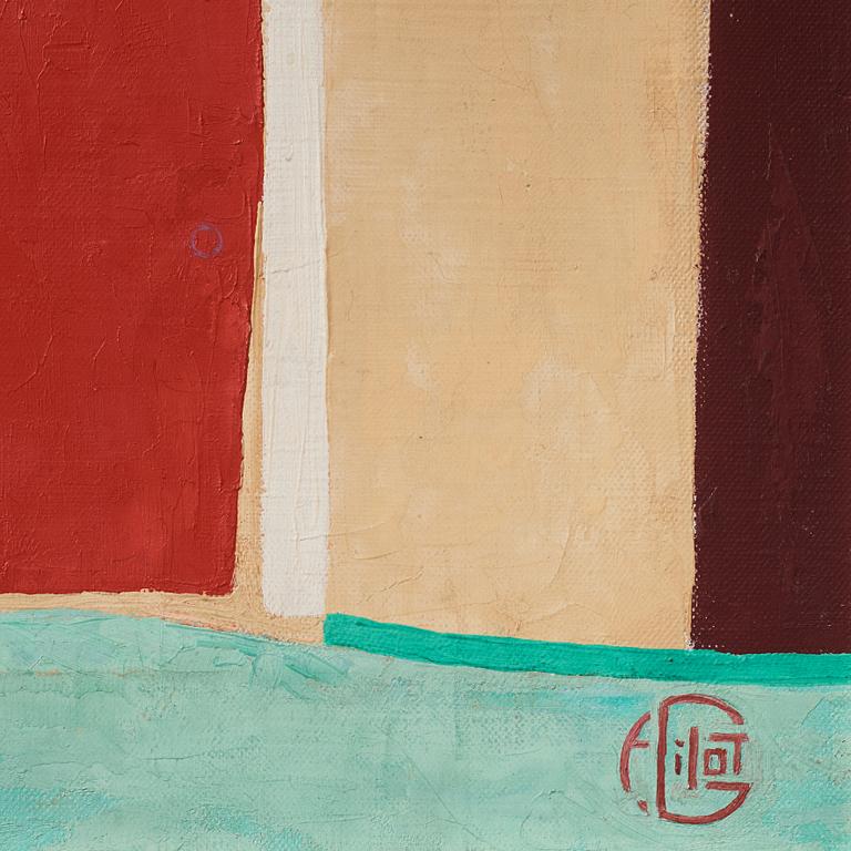 Françoise Gilot, "The Red Door in India".